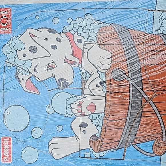Vintage Playskool Disney 101 Dalmatians 8 Piece Woodboard Puzzle - Picture 3 of 8